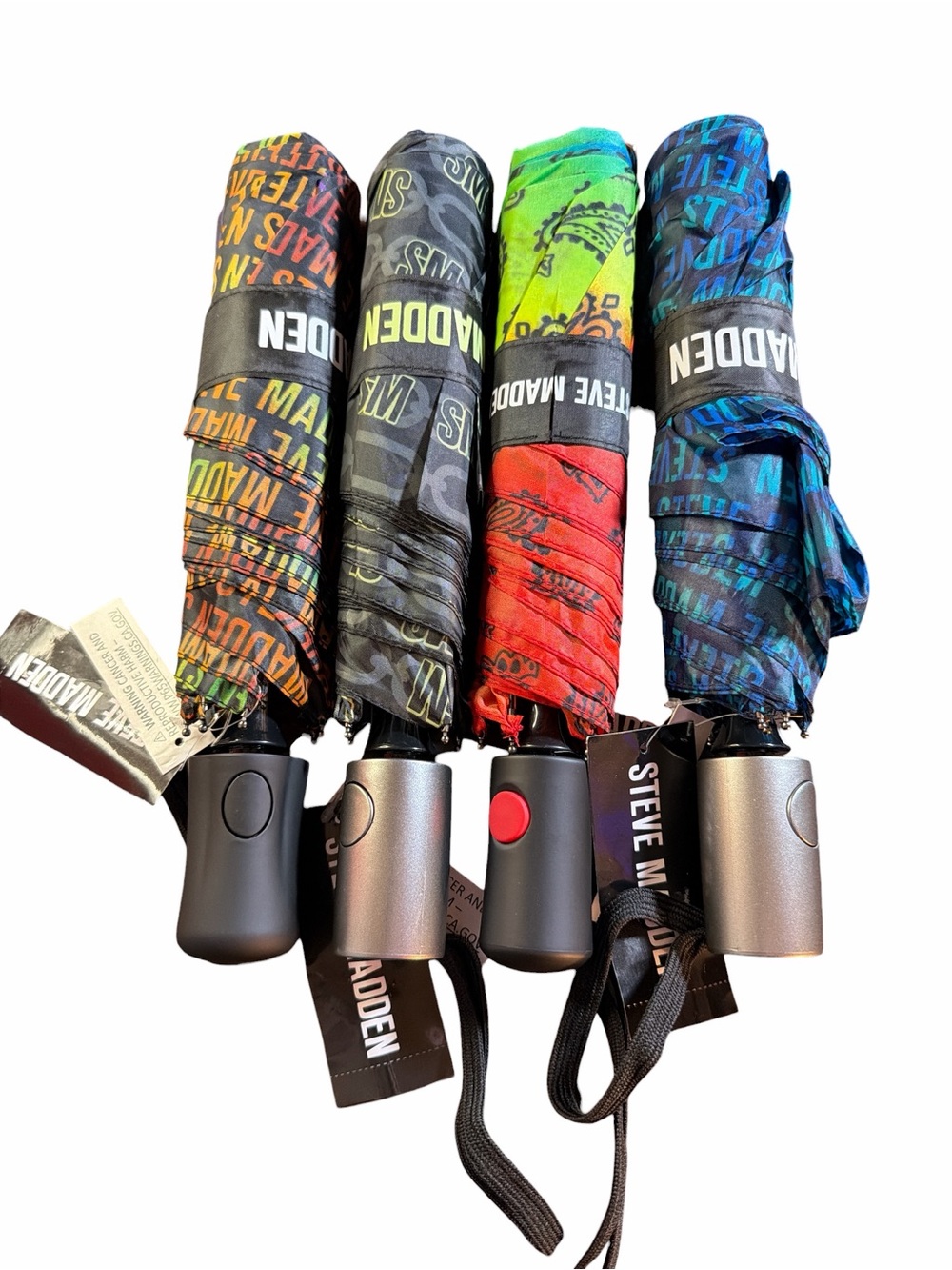 NWT Steve Madden Auto-Open Umbrella - Your Choice of Pattern!
